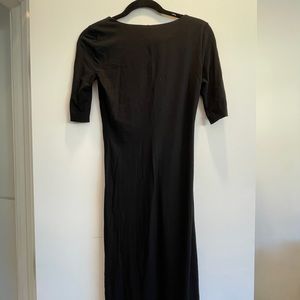 DVF Black Dress